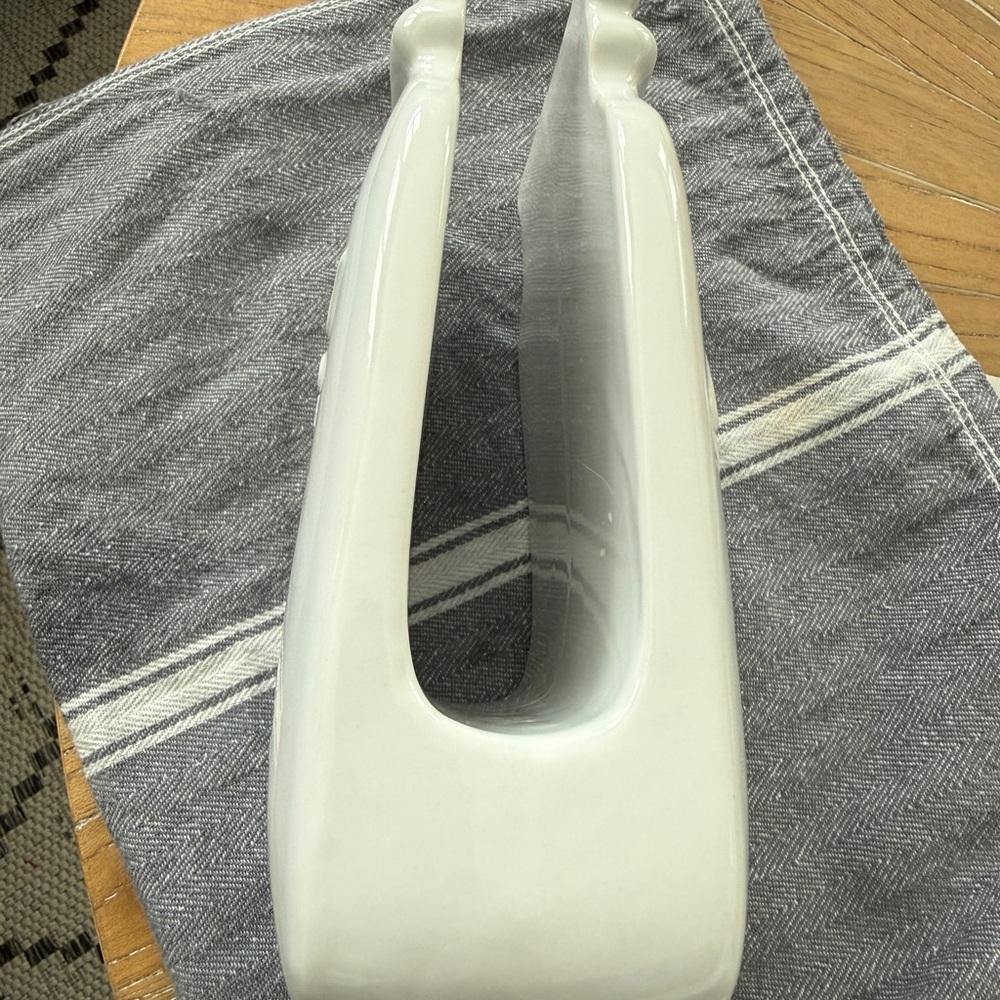 Ceramic Mason Jar shaped napkin holder - Picture 4 of 5